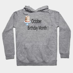 October Birthday Month Hoodie